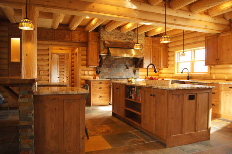 Rustic Kitchen - Trinity Woodworking