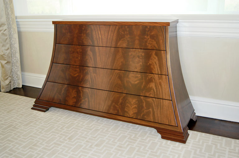 Mahogany Dresser With Tv Lift Trinity Woodworking